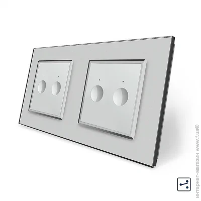 Livolo    Sense 4  (2-2)  (VL-C7FC2S/FC2S-4IP)