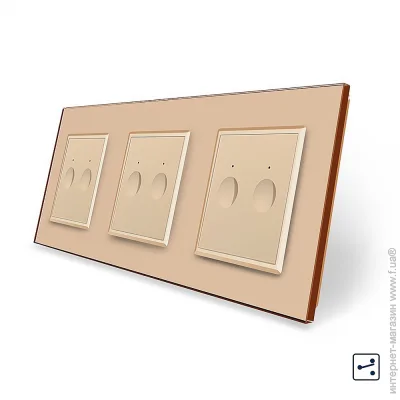 Livolo    Sense 6  (2-2-2)   (VL-C7FC2S/FC2S/FC2S-6AP)