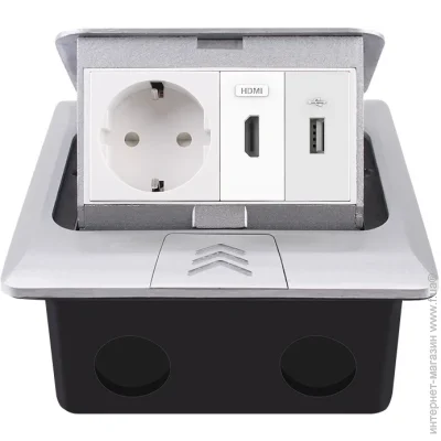 Livolo      USB HDMI  (VL-SHS016-TC-HD-UA-S)