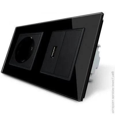    () Livolo     USB    (VL-C7C1EUUSBK0-12)