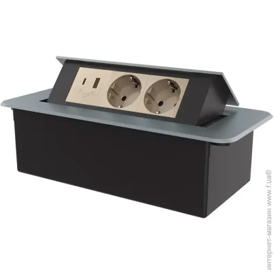        USB-A  USB- Livolo    (VL-SHS013-TC-UA.UC-AP-G)