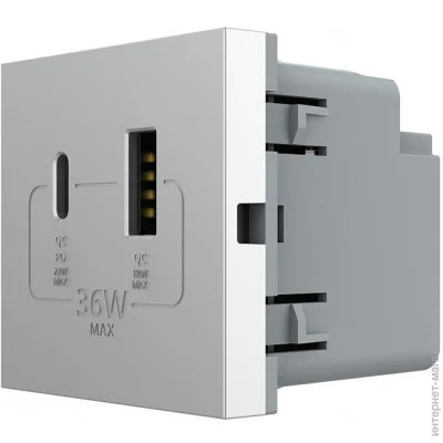 Livolo   USB-A  USB-C 36W  (VL-FCUA18W.UC18W-2IP)
