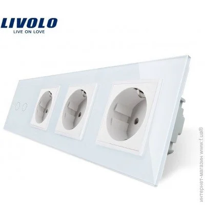 Livolo   2  3    (VL-C702/C7C3EU-11)
