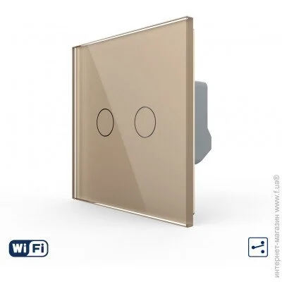 Livolo  Wi-Fi   2    (VL-C7FC2SNY-2G-AP)