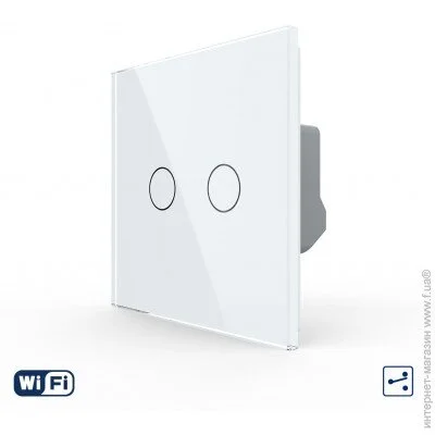 Livolo  Wi-Fi   2    (VL-C7FC2SNY-2G-WP)
