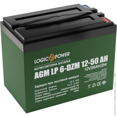    Logicpower LP 6-DZM-50 12V/50Ah AGM 