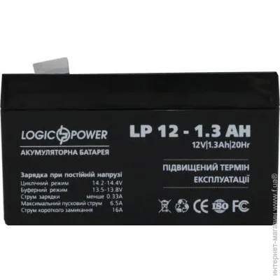    Logicpower LPM 12V/1.3Ah AGM