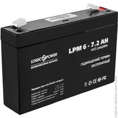    Logicpower LP3859 LPM 6V/7.2Ah AGM
