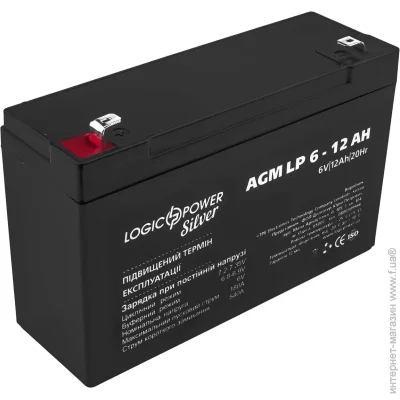    Logicpower LPM 6V/12Ah AGM