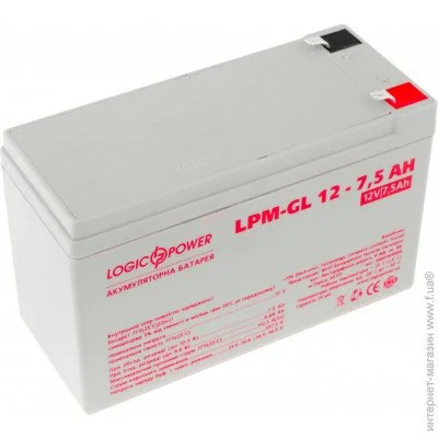    Logicpower LP6562 LPM-GL 12V/7.5Ah GEL