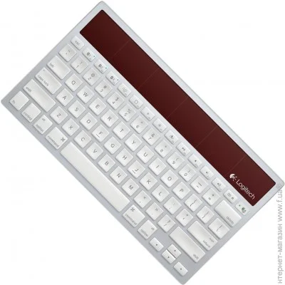  Logitech Wireless Solar K760 (920-003876) White