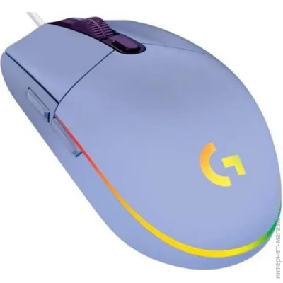  Logitech G102 Lightsync Lilac (910-005857)