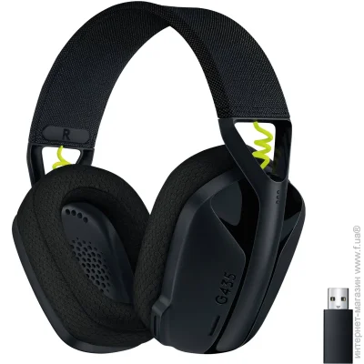  Logitech G435 LIGHTSPEED Black (981-001050)