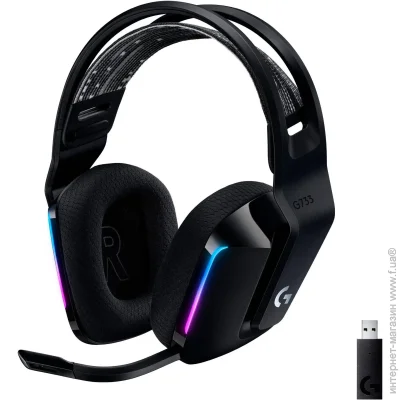  Logitech G733 Lightspeed Wireless RGB Black (981-000864)