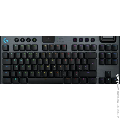 Logitech G915 Gaming TKL Tenkeyless LIGHTSPEED RGB GL CLICKY Black (920-009537)
