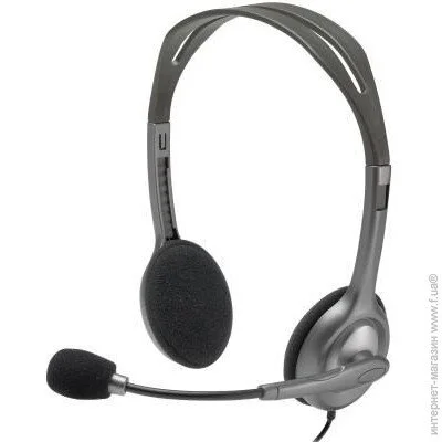  Logitech H111 Stereo Headset with 1*4pin jack (981-000593)
