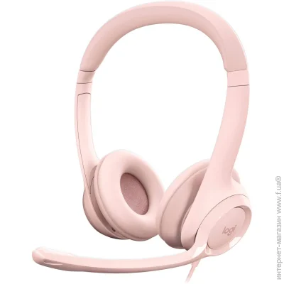  Logitech H390 USB Rose (981-001281)