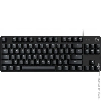 Logitech G413 TKL SE Corded Mechanical Gaming Keyboard Black (920-010446)