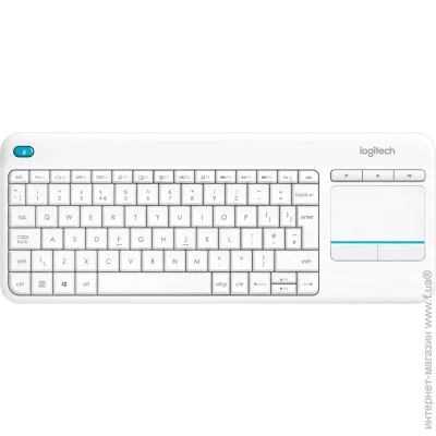  Logitech K400 Plus Touch Wireless UA White (920-007146)