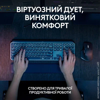  (  ) Logitech MX Keys S Combo USINTL Graphite (920-011614)