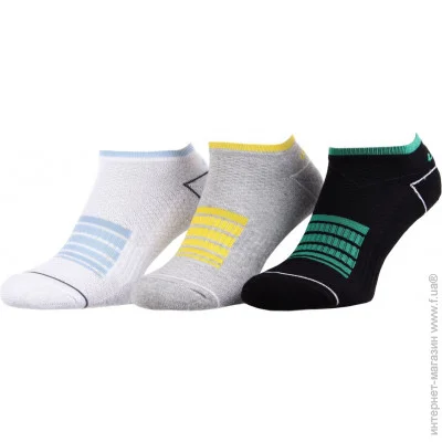 Lotto  3-pack 39-42 white/gray/black 93512114-1