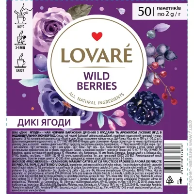   2*50, , "Wild berry", LOVARE