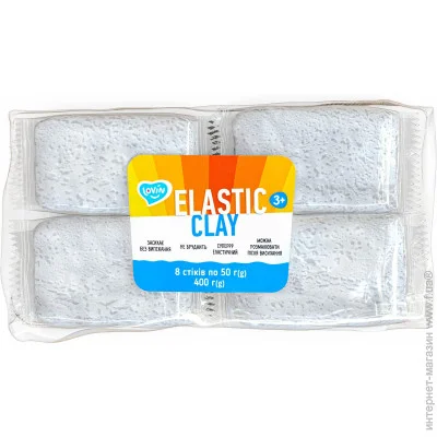 Lovin   Elastic Clay white 400 