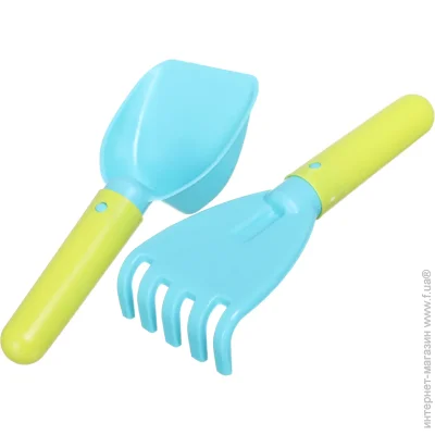 Luna Kids Набір для пісочниці та води  Лопатка та грабельки  (39839) Luna Kids Набір для пісочниці та води  Лопатка та грабельки  (39839)
