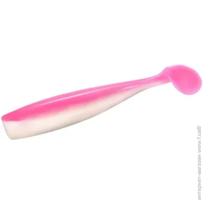   Lunker City  Shaker 8/BG 3.75" #147 Bubblegum Shad / (2160802 / 38147)