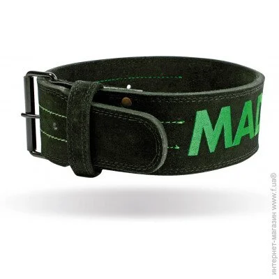     MadMax MFB-301 Suede Single Prong  Black/Green L