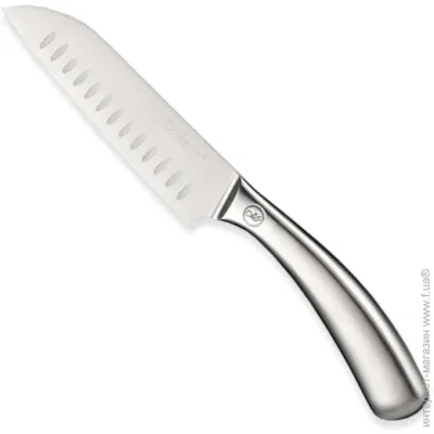 Кухонный нож сантоку (поварской) Maestro — нержавеющая сталь « MR1496 Ніж Santoku японський 5" » Кухонный нож сантоку (поварской) Maestro — нержавеющая сталь « MR1496 Ніж Santoku японський 5" »