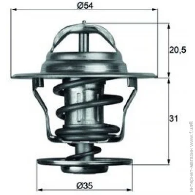  Mahle TX 13 87D (TX1387D)