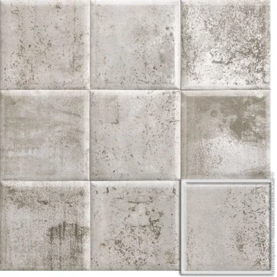 Mainzu  Tin-Tile Gray 20x20 