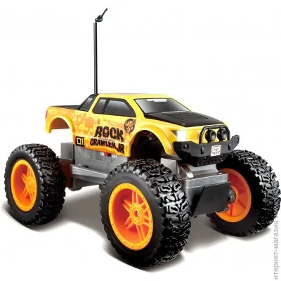   Maisto Rock Crawler Jr. yellow/black (81162)