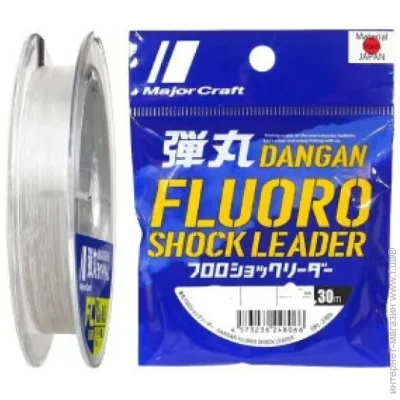 Major Craft  Dangan Fluoro Shock Leader 30m #20.0/0.738mm 70lb (1013-772.73.83)