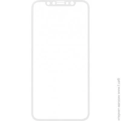   Makefuture 3D Apple iPhone X White (MG3D-AIXW)