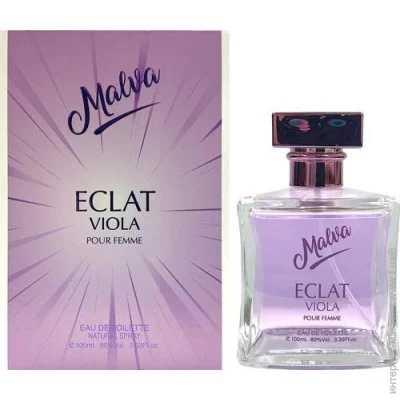 Туалетная вода для женщин Malva Eclat Viola 100 мл Туалетная вода для женщин Malva Eclat Viola 100 мл