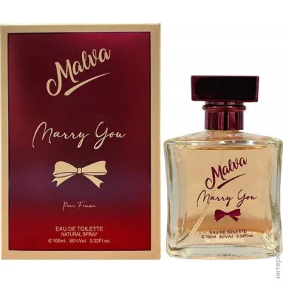 Туалетна вода для жінок Malva Marry You 100 мл Туалетна вода для жінок Malva Marry You 100 мл