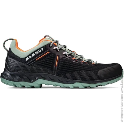  Mammut  Alnasca Knit III Low Men 2024 42.5 Black/Jade (1092-7619876387783)