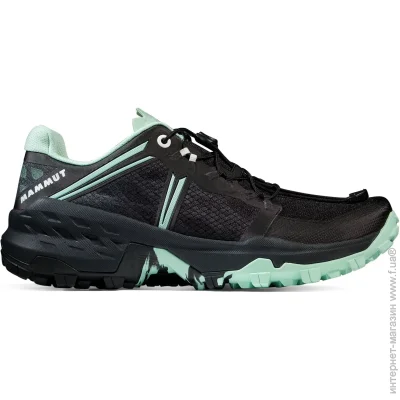   Mammut  Sertig TR Low Women 2024 40 Black-Mint (1092-7619876395801)