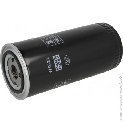 Фільтр масляний Mann W 962/2 (W9622) Фільтр масляний Mann W 962/2 (W9622)
