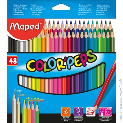 Maped Color Peps Classic, 48  (MP.832048)
