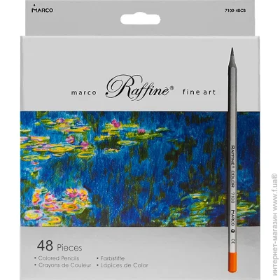 Marco Карандаши цветные Raffine 48 шт. 7100-48СВ Marco Карандаши цветные Raffine 48 шт. 7100-48СВ