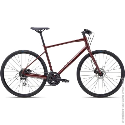  Marin Fairfax 2 2022 28" Maroon/Black  XL (SKD-50-45)