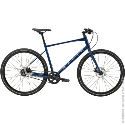  Marin Presidio 3 2024 28" Gloss Navy/Dark Silver/Silver Cyan M (SKE-83-79)