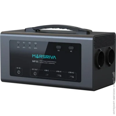   Marsriva MP3S Black