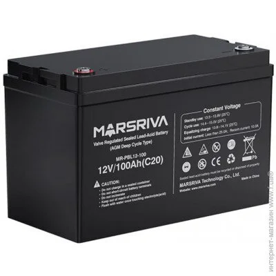    Marsriva MR-PBL12-100 12V/100Ah AGM