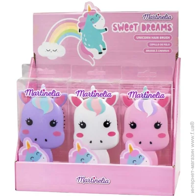Martinelia Аксесуар Гребінець для волосся Райдужний єдиноріг 3014W Martinelia Аксесуар Гребінець для волосся Райдужний єдиноріг 3014W