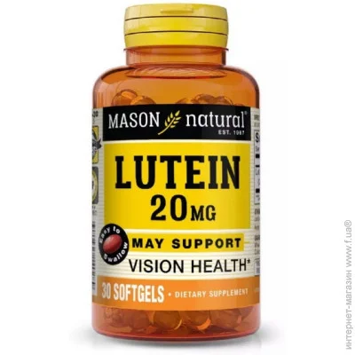   Mason Natural Lutein 20 mg 30 Caps (000021129)