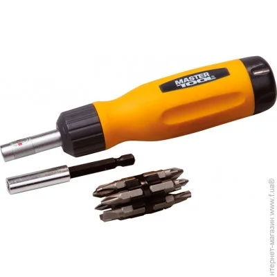        Mastertool   + 12  (40-0518)   (Slotted),  (Phillips),    (Pozidriv),  (Torx)